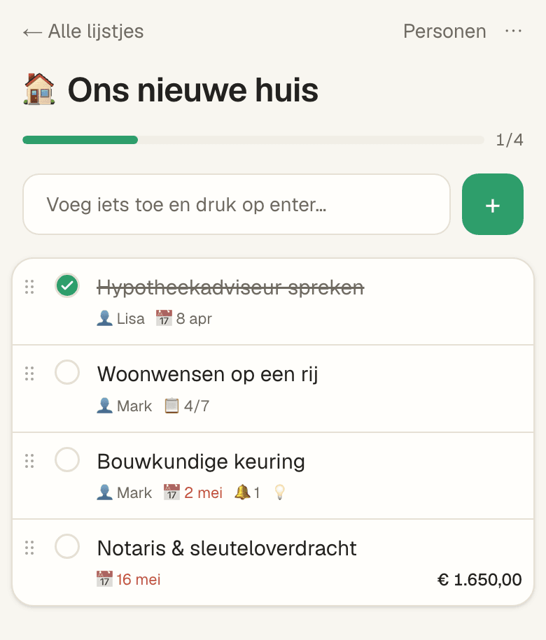 Een compleet draaiboek