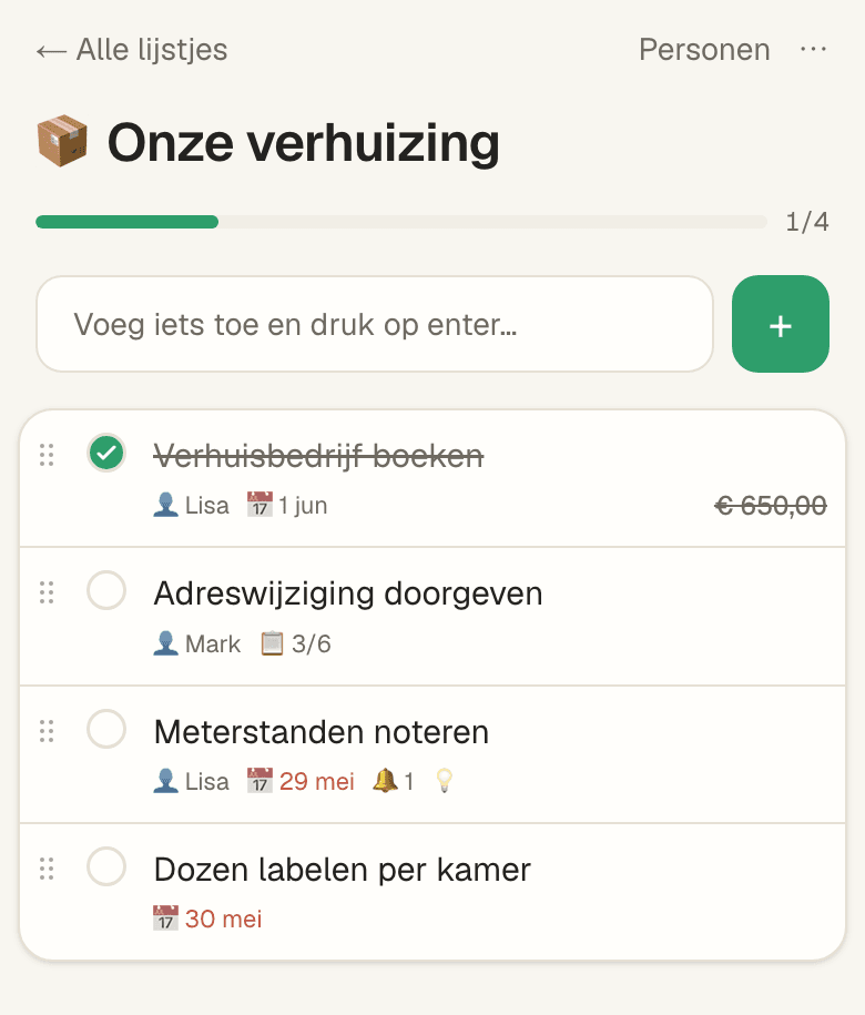Een compleet draaiboek