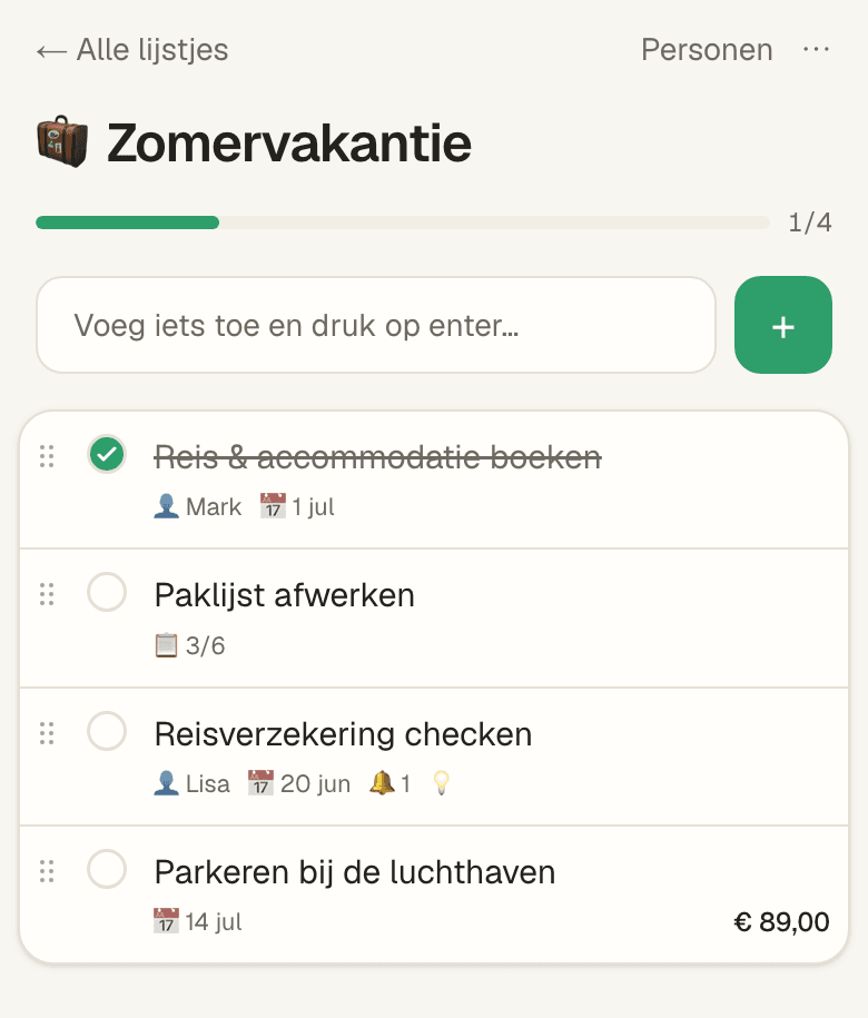 Een compleet draaiboek